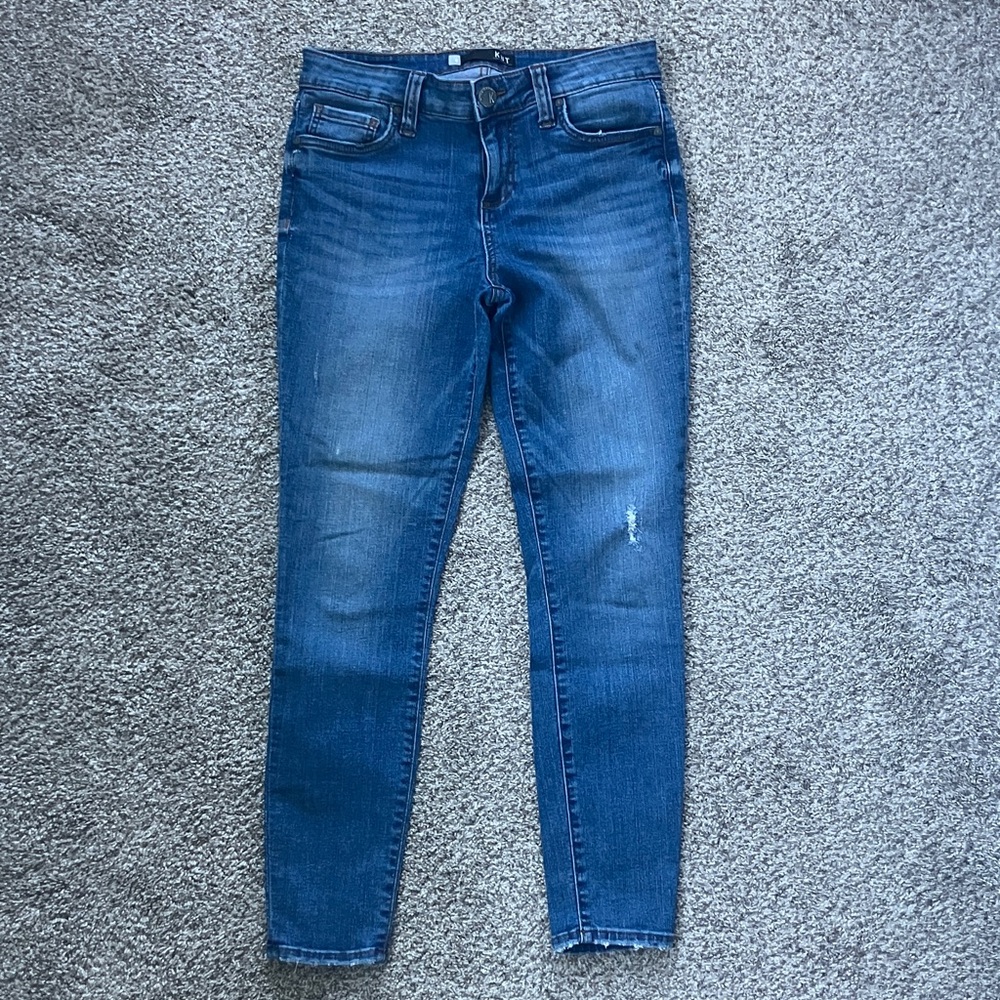 Kut from the Kloth Light Blue Denim Jeans Connie Ankle Skinny 29